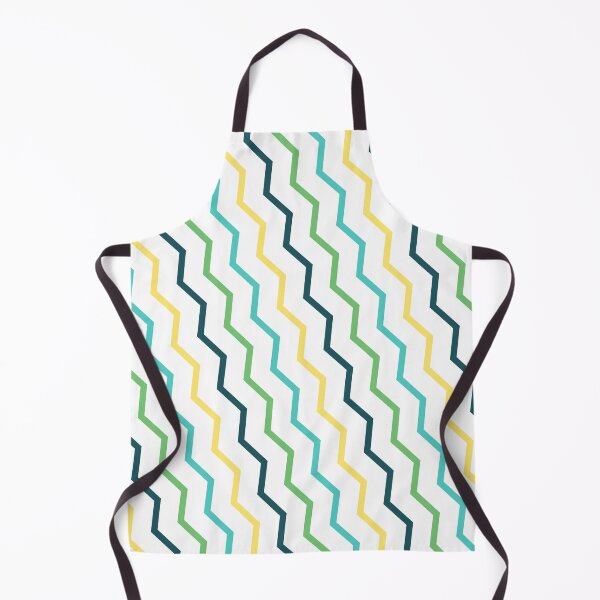 Item preview, Colorful Chevron Jagged Lines Forever Seamless White Pattern designed and sold by Alchemy-A-La-G.