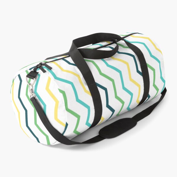Item preview, Colorful Chevron Jagged Lines Forever Seamless White Pattern designed and sold by Alchemy-A-La-G.