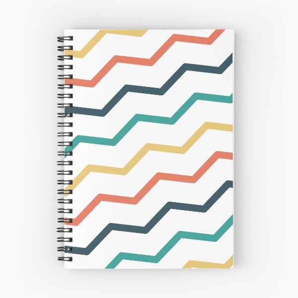 Item preview, Colorful Chevron Jagged Lines Forever Seamless White Pattern designed and sold by Alchemy-A-La-G.