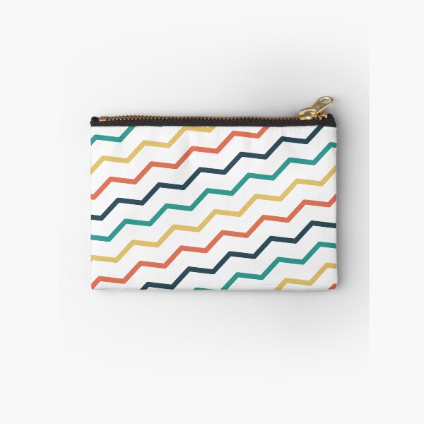 Item preview, Colorful Chevron Jagged Lines Forever Seamless White Pattern designed and sold by Alchemy-A-La-G.