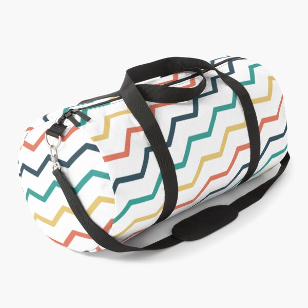 Item preview, Colorful Chevron Jagged Lines Forever Seamless White Pattern designed and sold by Alchemy-A-La-G.