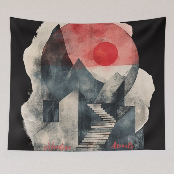 Item preview, Abstract Journey: Adventure Awaits designed and sold by Ace Apparel  Attire.