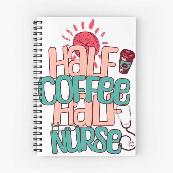 Item preview, Half Coffee Half Nurse designed and sold by aboniteblanc.