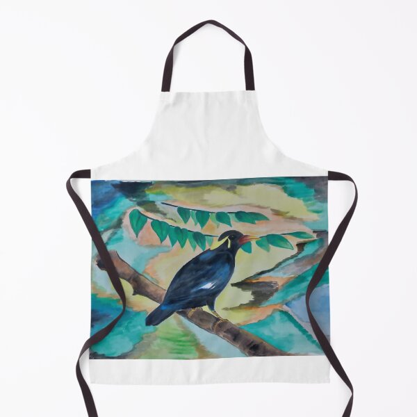 Item preview, Indian Myna watercolor designed and sold by Nairagia.