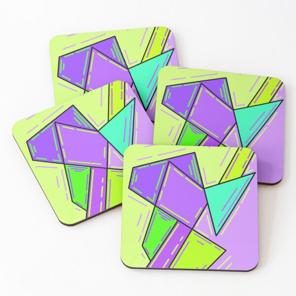 Item preview, Purple on Green on Teal designed and sold by PurpleForestArt.
