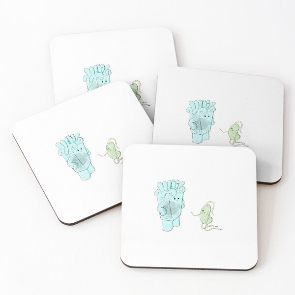 Item preview, Enterocyte and bacteria designed and sold by Naneyart.