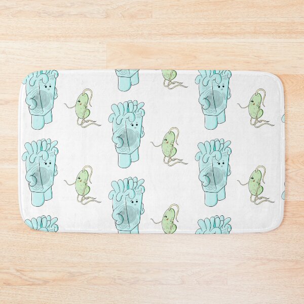 Item preview, Enterocyte and bacteria designed and sold by Naneyart.