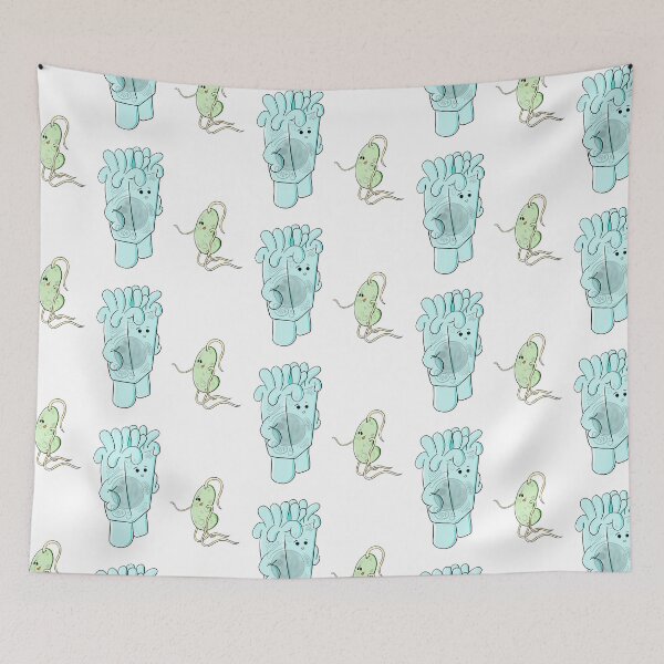 Item preview, Enterocyte and bacteria designed and sold by Naneyart.