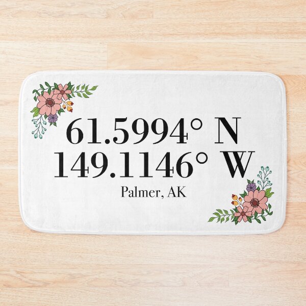 Item preview, Palmer, AK Coordinates designed and sold by mynameisliana.