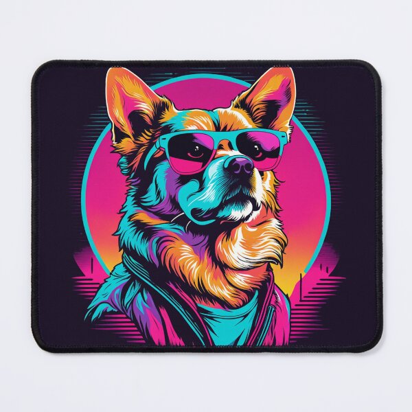 Item preview, The king of canine fashion sunglasses and an unmistakable gaze designed and sold by Pulsant Paintings.