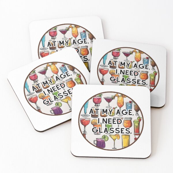 Item preview, At My Age, I Need Glasses designed and sold by TravelAnimalDr.