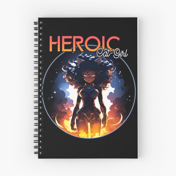 Item preview, Heroic Cat-Girl designed and sold by NatureHelpsYou.