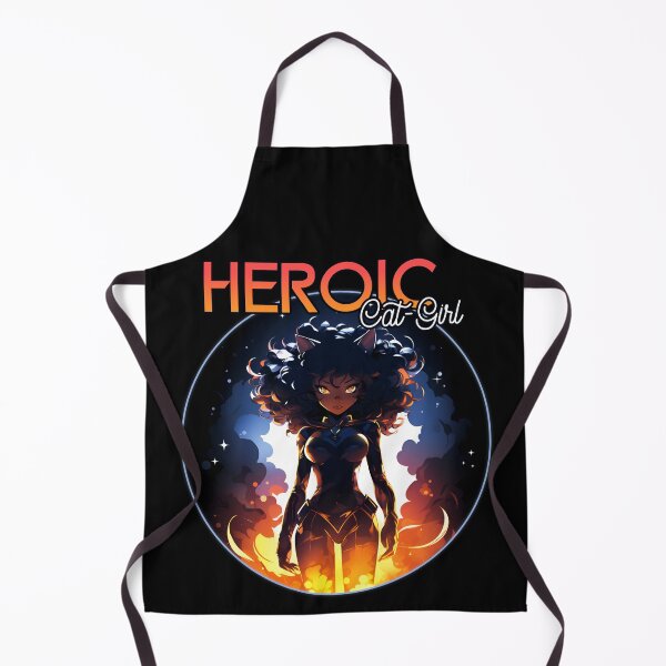 Item preview, Heroic Cat-Girl designed and sold by NatureHelpsYou.