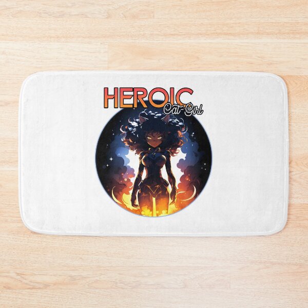 Item preview, Heroic Cat-Girl designed and sold by NatureHelpsYou.