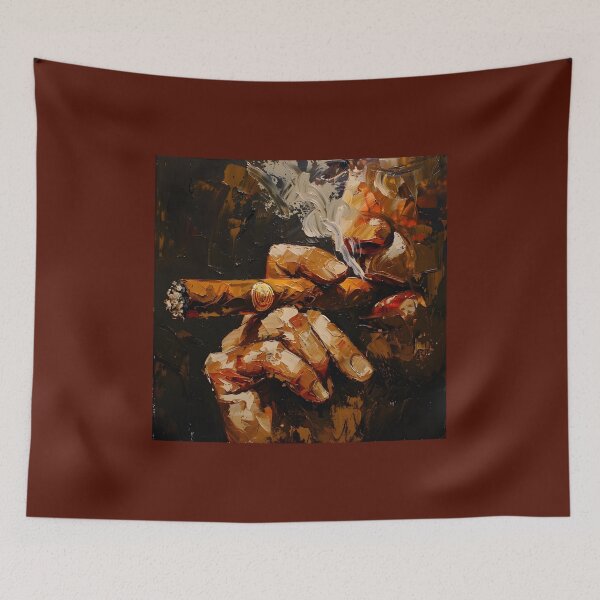 Item preview, Opulent Embrace - A Baroque to Romantic Reverie in Minimalistic Cigar Symphony designed and sold by OlfactoART Studio.