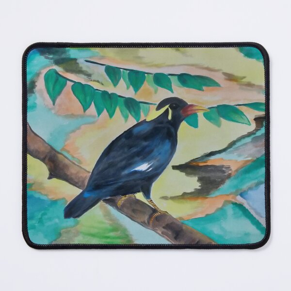 Item preview, Indian Myna watercolor designed and sold by Nairagia.