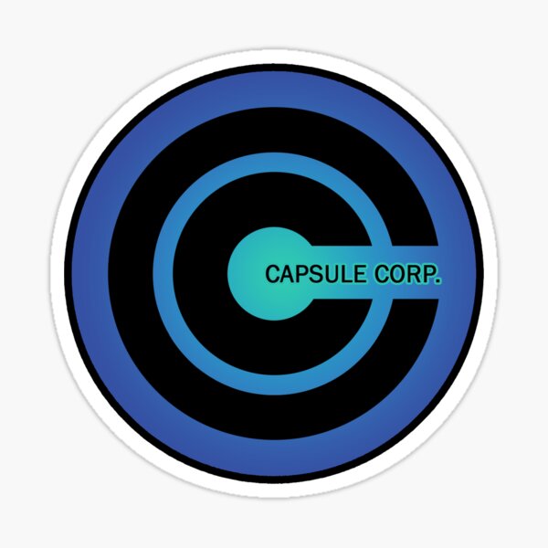 Capsule Corp" Sticker By WinstonGambro