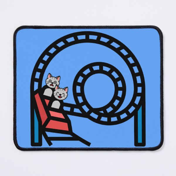 Item preview, Cats on a Roller Coaster Graphic  designed and sold by RollingRC.