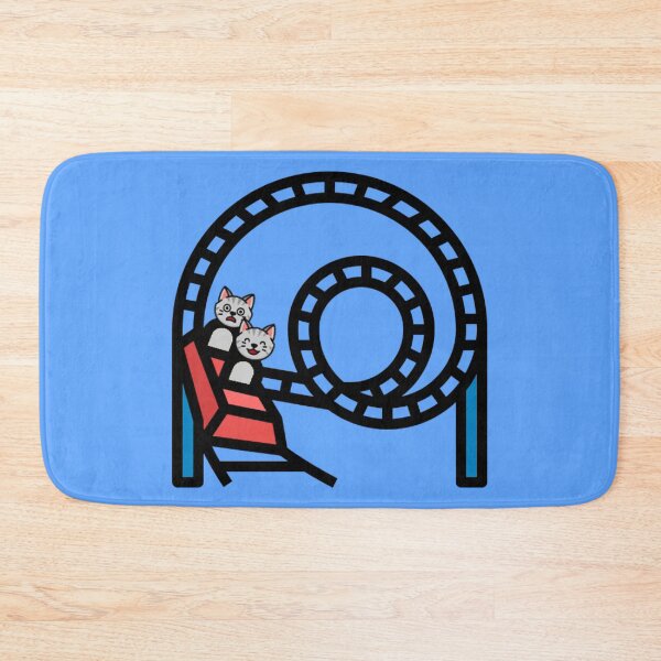 Item preview, Cats on a Roller Coaster Graphic  designed and sold by RollingRC.