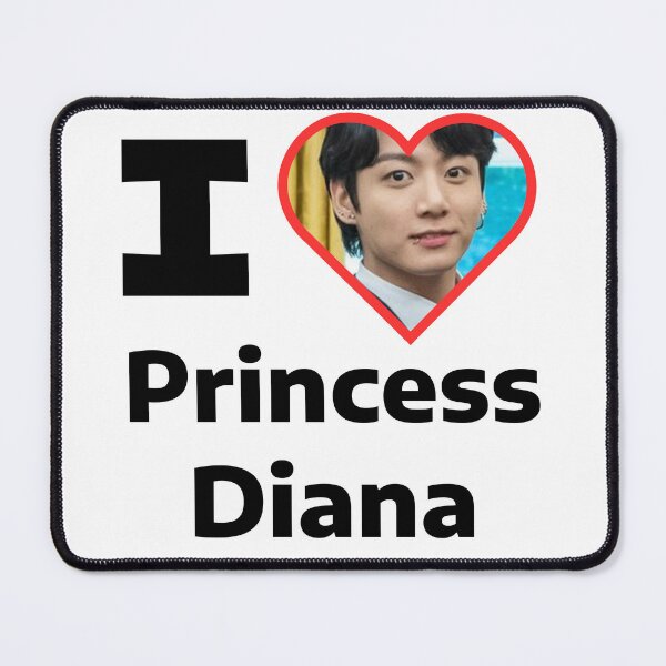 Item preview, I Heart Princess Diana Jungkook designed and sold by taurusartistry.