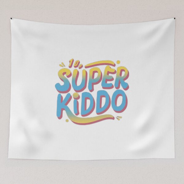 Item preview, SUPER KIDDO designed and sold by NebulaWhimsy.