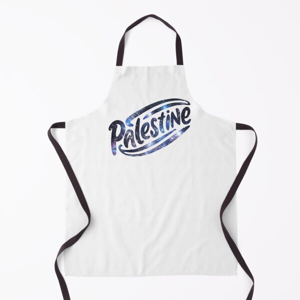 Item preview, Beautiful Palestine, Falasteen Blue Galaxy Typography designed and sold by WatermelonPink.