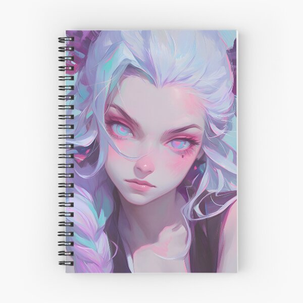 Item preview, Daki DS Cute Anime Girl – Oil Painting Style designed and sold by DGitaldreamgirl.