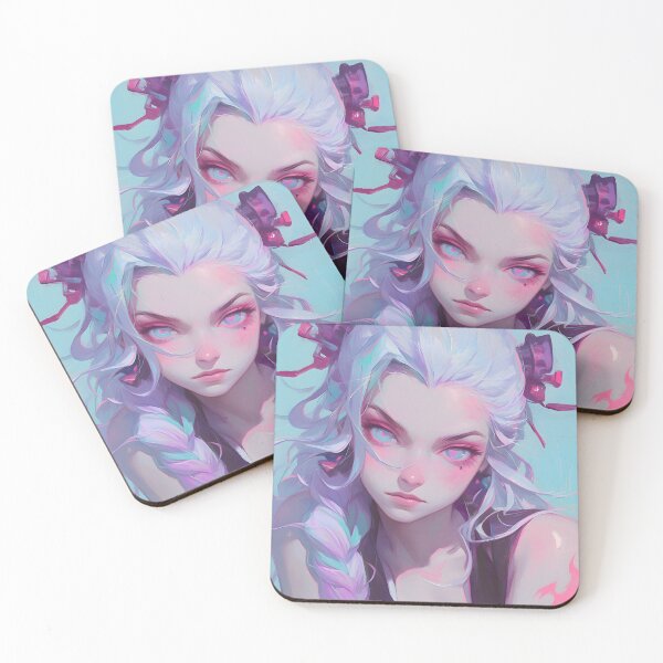 Item preview, Daki DS Cute Anime Girl – Oil Painting Style designed and sold by DGitaldreamgirl.