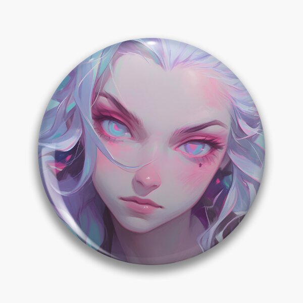 Item preview, Daki DS Cute Anime Girl – Oil Painting Style designed and sold by DGitaldreamgirl.
