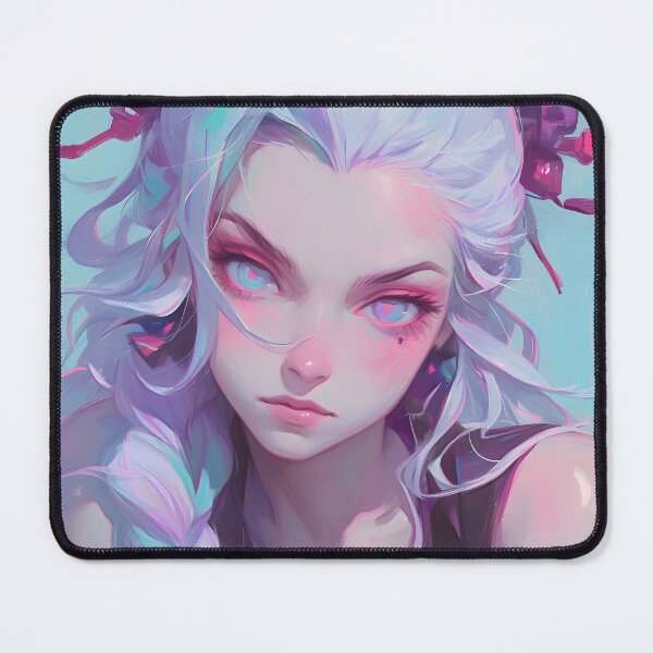 Item preview, Daki DS Cute Anime Girl – Oil Painting Style designed and sold by DGitaldreamgirl.