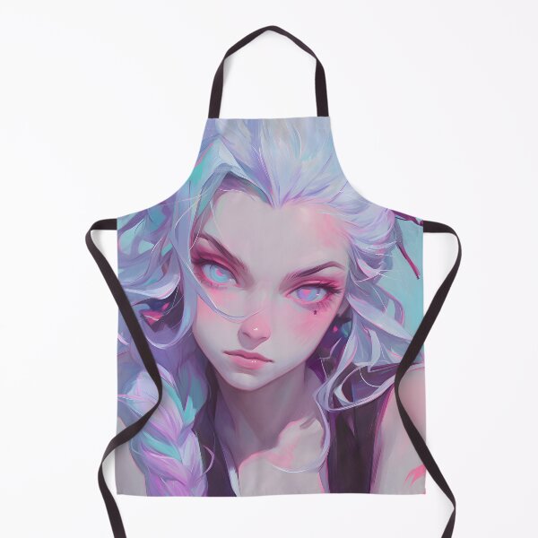 Item preview, Daki DS Cute Anime Girl – Oil Painting Style designed and sold by DGitaldreamgirl.