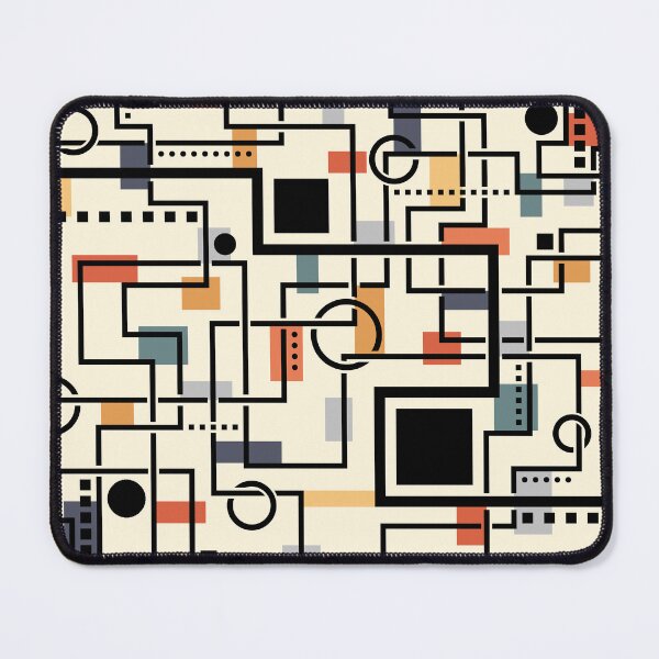 Item preview, Binary Circuit - Retro Color Minimalist Design designed and sold by AG Art and Designs.
