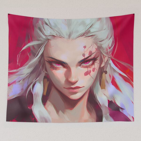 Item preview, Daki DS Cute Anime Girl – Oil Painting Style designed and sold by DGitaldreamgirl.