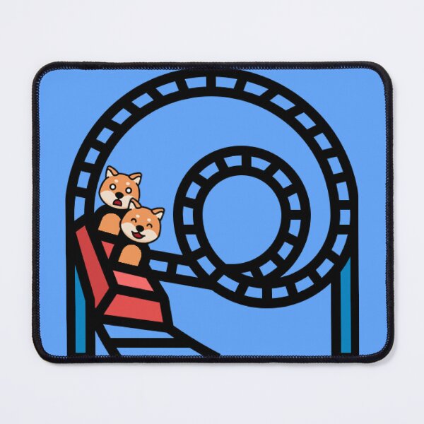 Item preview, Dogs on a Roller Coaster Graphic designed and sold by RollingRC.