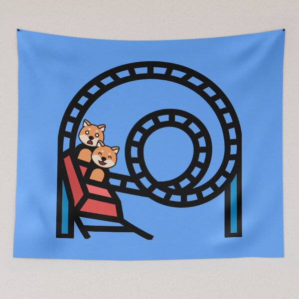 Item preview, Dogs on a Roller Coaster Graphic designed and sold by RollingRC.
