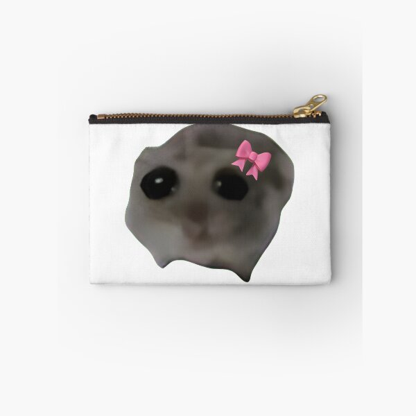 Item preview, Sad Hampter with bow designed and sold by CrispyCats.