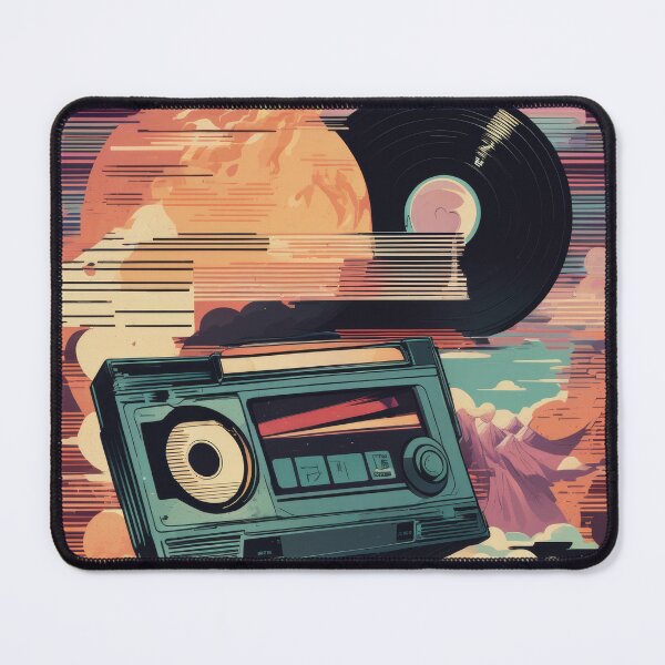 Item preview, Retro Soundtracks: Vinyl Records & Walkmans designed and sold by ZipperDragon88.