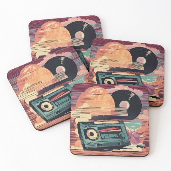 Item preview, Retro Soundtracks: Vinyl Records & Walkmans designed and sold by ZipperDragon88.