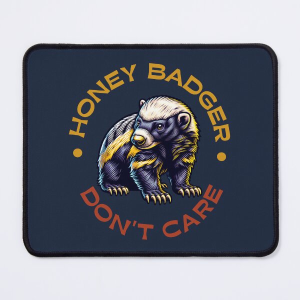 Item preview, Honey badger Don't Care Funny Animal Gifts, Honey Badger designed and sold by VintageCreator.
