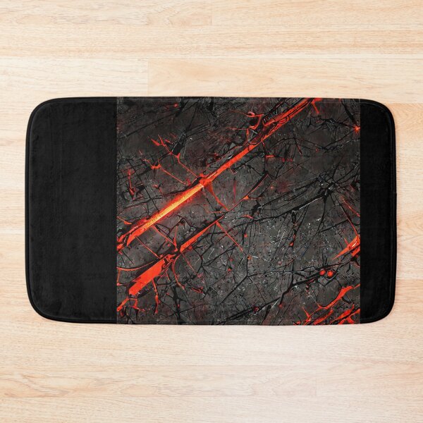 Item preview, Lava Cracks - Volcanic Energy Full-Pattern Design for Home & LifestylePrehistoric Art Lovers designed and sold by Xerophayze.