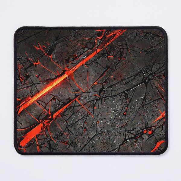 Item preview, Lava Cracks - Volcanic Energy Full-Pattern Design for Home & LifestylePrehistoric Art Lovers designed and sold by Xerophayze.
