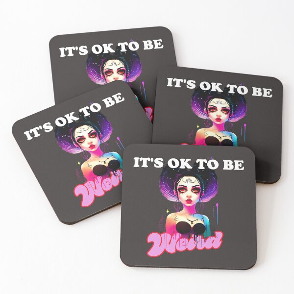 Item preview, It's Ok To Be Weird - Dark Girl designed and sold by Chubuter.