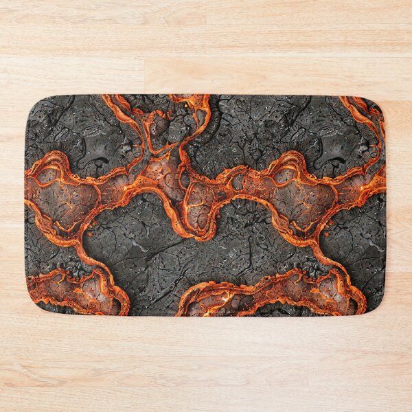 Item preview, Copy of Lava Cracks - Volcanic Energy Full-Pattern Design for Home & LifestylePrehistoric Art Lovers designed and sold by Xerophayze.