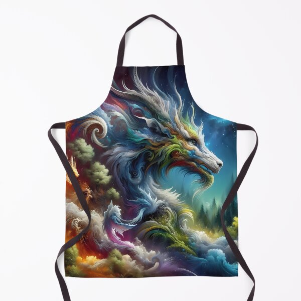 Item preview, Cosmic Canine: An Ethereal Journey Through Space and Elements designed and sold by Vitalka-uk.