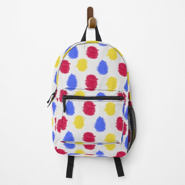 Item preview, Primary Color Crayon Polka Dot Pattern designed and sold by IncoherentFab.