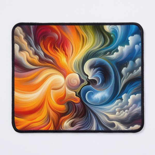 Item preview, Celestial Dance: The Harmony of Fire and Water designed and sold by Vitalka-uk.