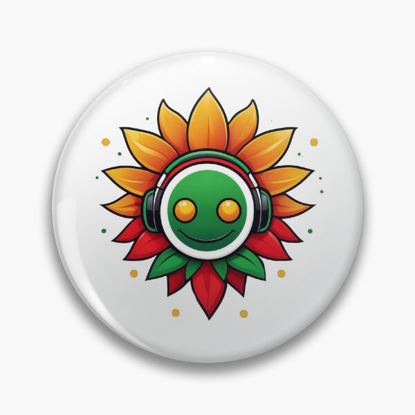 Artikelvorschau, Reggae-Sonnenblume entworfen und verkauft von reggaeartgifts.