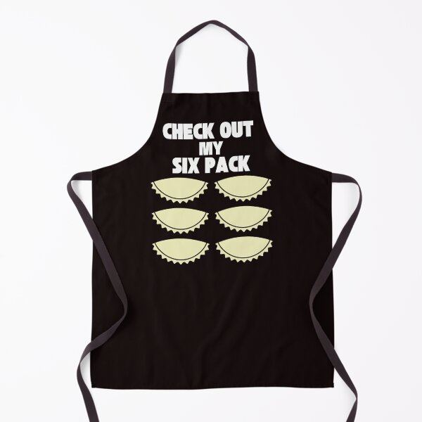 Item preview, Check Out My Six Pack Dumplings Wonton Funny Workout Humor designed and sold by MagicSD Designs.