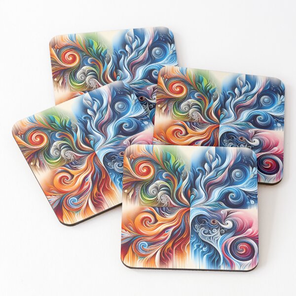 Item preview, Elemental Symphony: A Quartet of Climate Extremes designed and sold by Vitalka-uk.