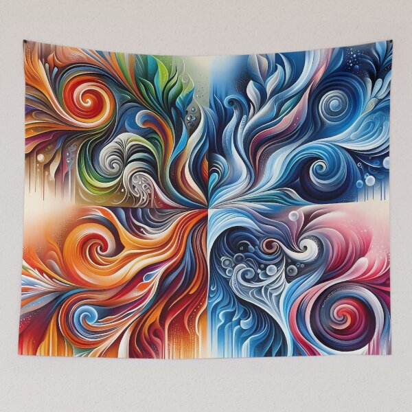 Item preview, Elemental Symphony: A Quartet of Climate Extremes designed and sold by Vitalka-uk.